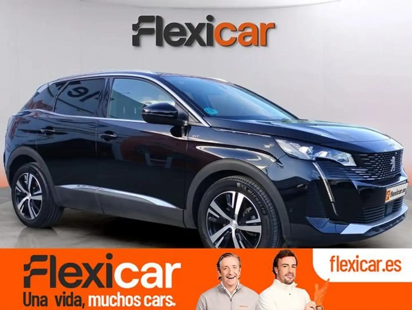Peugeot 3008 1.2 PureTech 96KW S&S GT EAT8 Zwart - 1