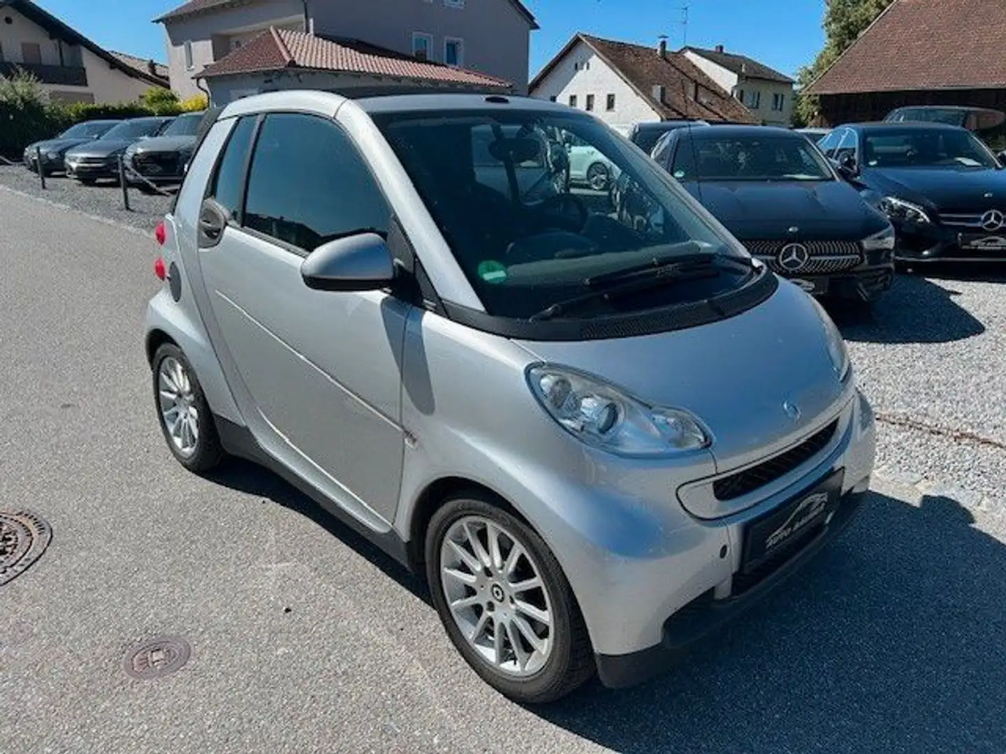 smart forTwo fortwo cabrio Micro Hybrid Drive 52kW Argent - 1