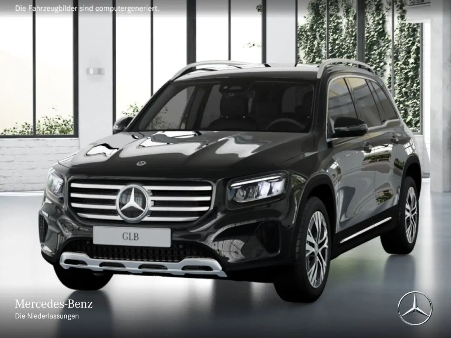 Mercedes-Benz GLB 200 PROGRESSIVE+LED+KAMERA+TOTW+7G Schwarz - 2
