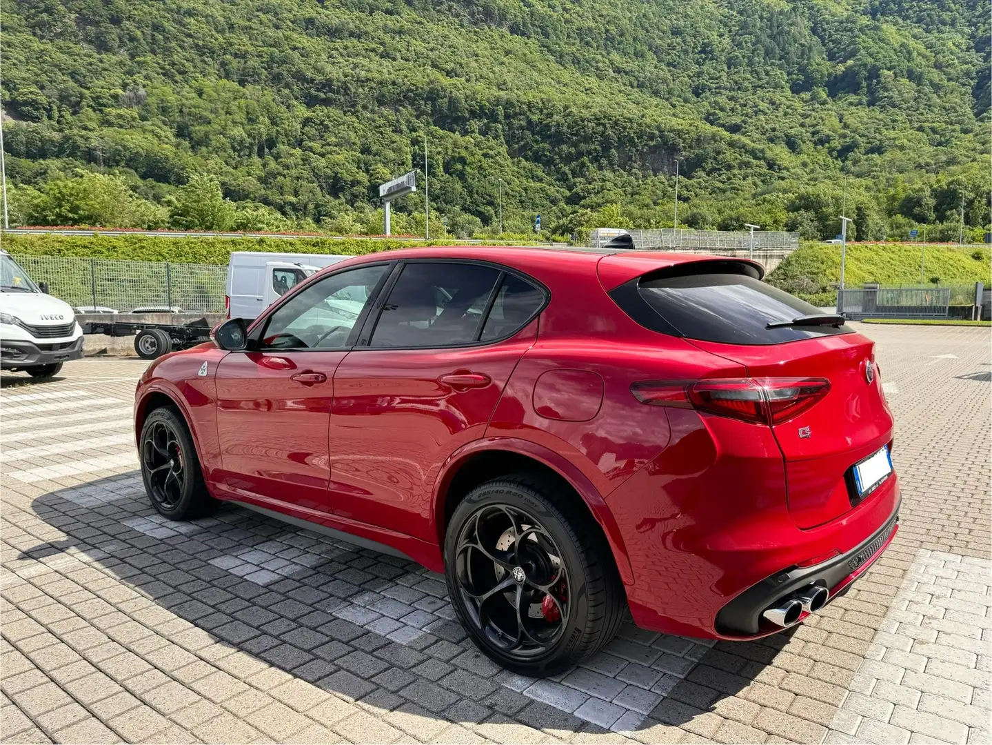 Alfa Romeo Stelvio Stelvio 2.9 bi-t V6 Quadrifoglio Q4 510cv aAT8 Rosso - 2