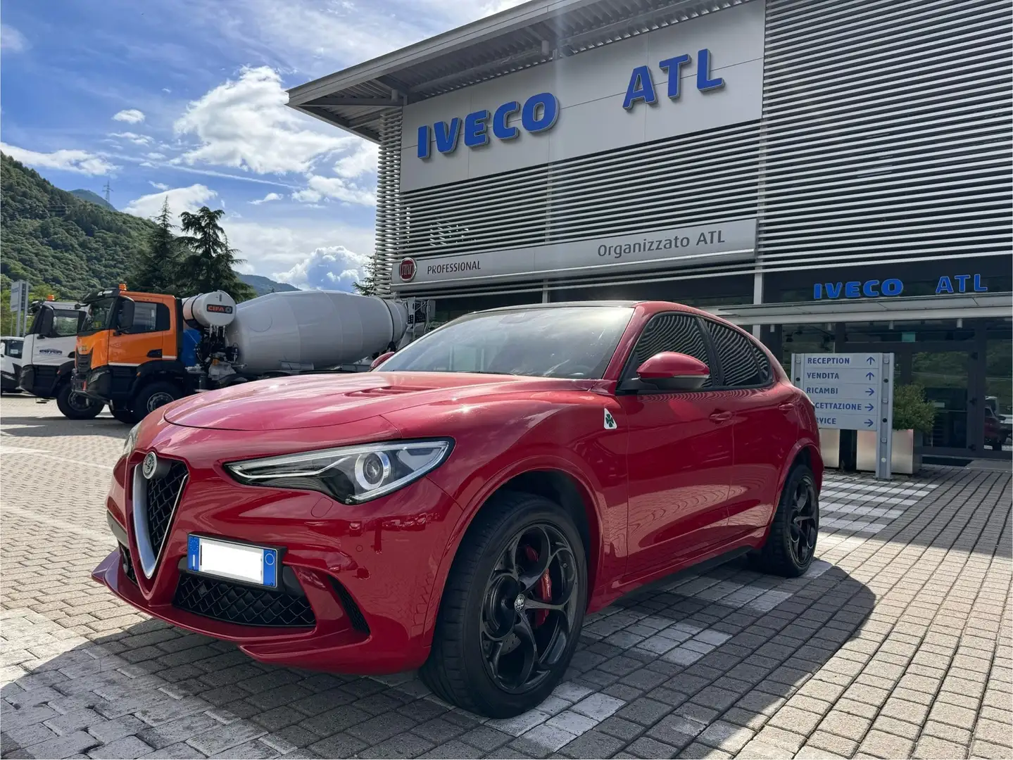 Alfa Romeo Stelvio Stelvio 2.9 bi-t V6 Quadrifoglio Q4 510cv aAT8 Rosso - 1