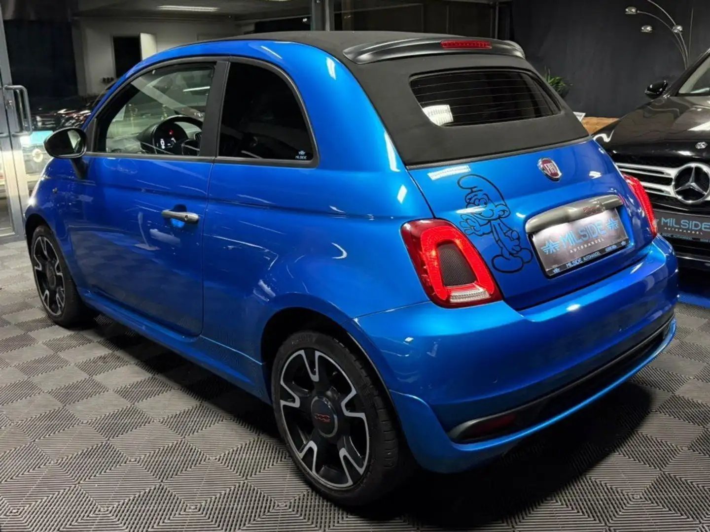 Fiat 500 Cabrio, Sport-Paket, Beats Blau - 2
