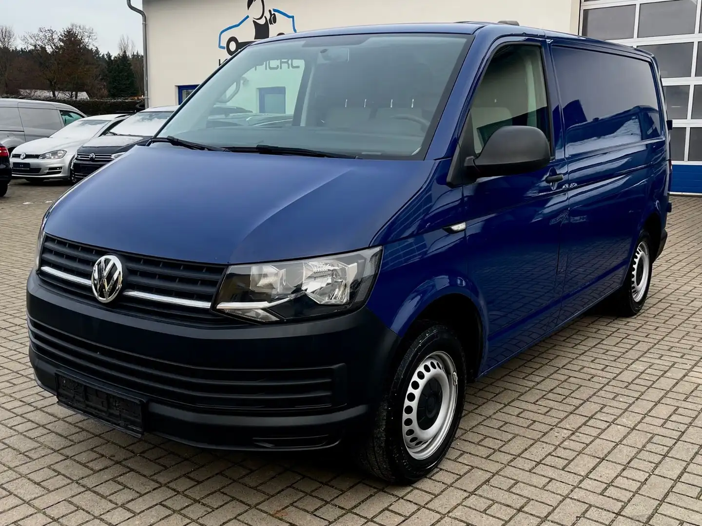 Volkswagen T6 Transporter Kasten-Kombi 2.0TDI,EcoProfi,SHZ Albastru - 1