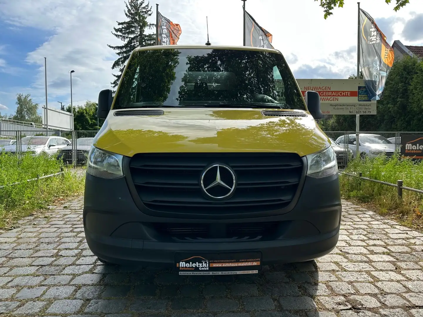 Mercedes-Benz Sprinter 316 CDI L2H1 Kasten*Kamera*Klima*StHz* Желтый - 2