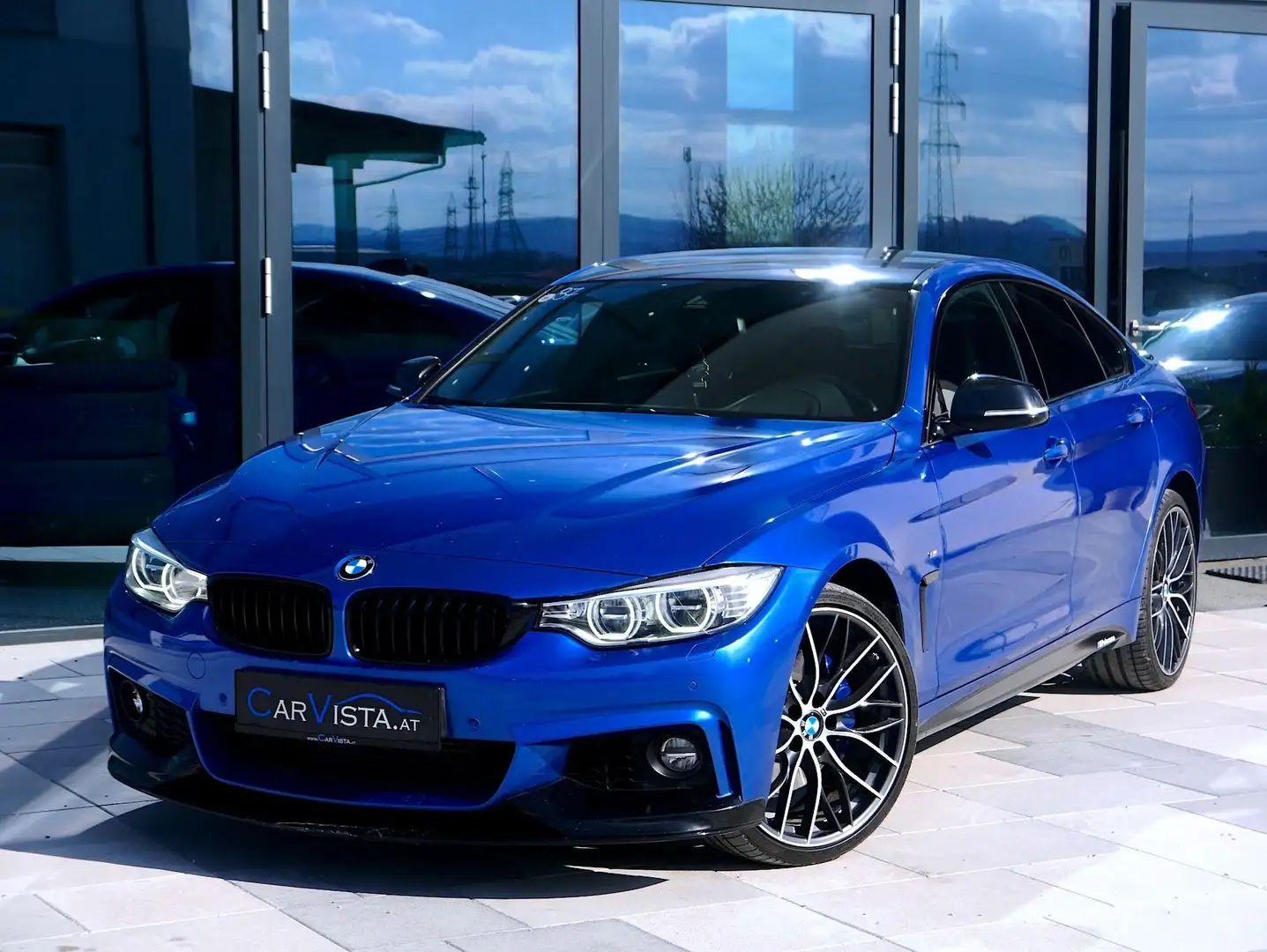 BMW 420 d GC xDrive M Sport Aut. *Head Up & Rückfahrkamer Blau - 1