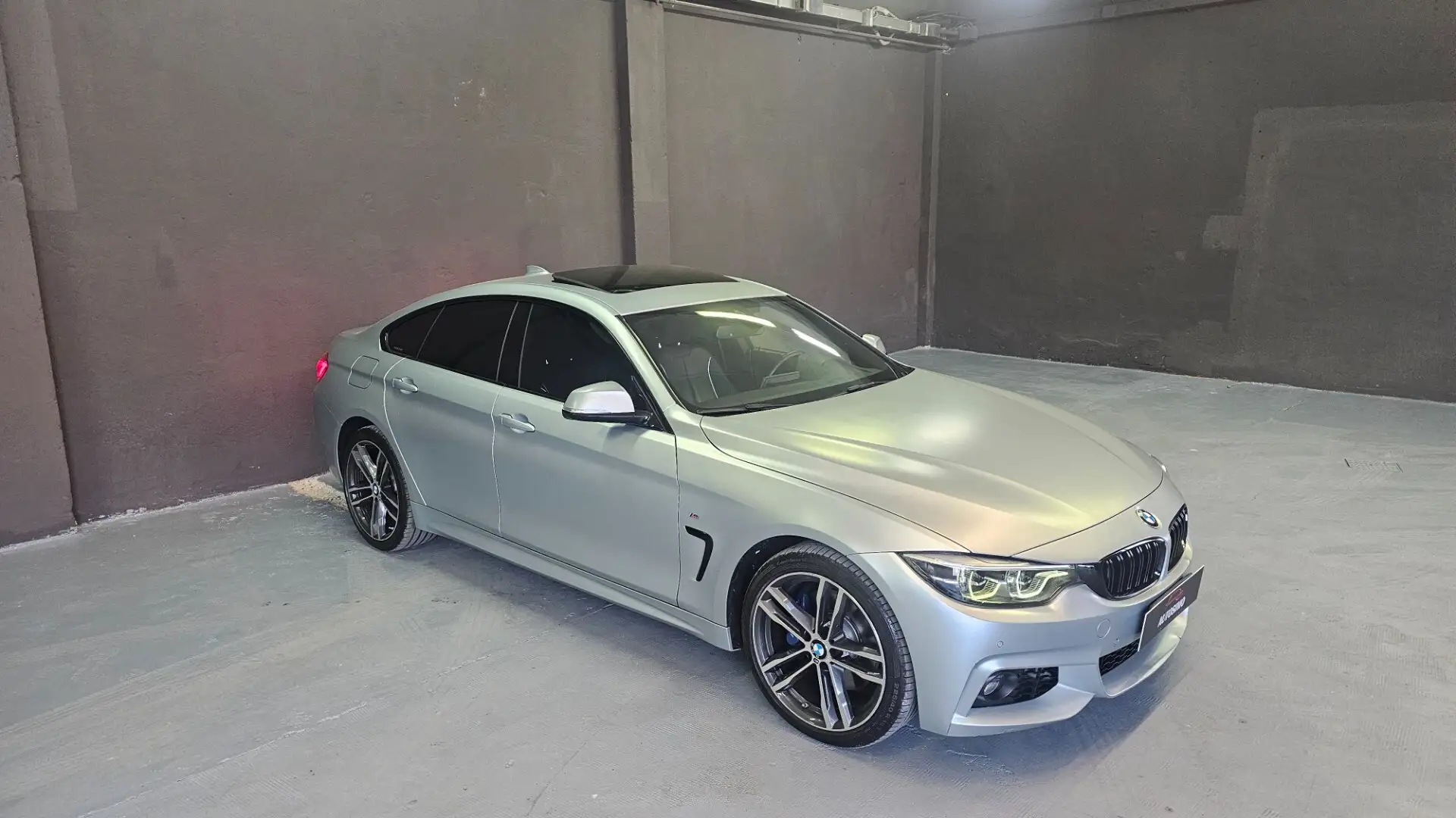 BMW 420 420d xDrive Coupé Msport Grigio - 1