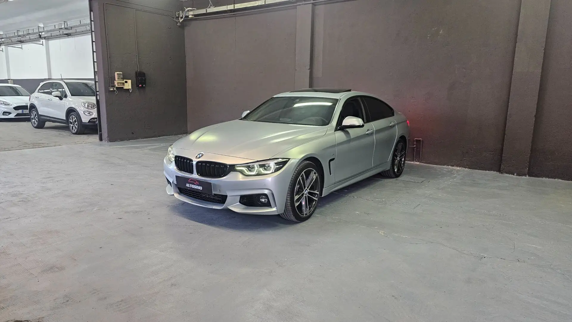 BMW 420 420d xDrive Coupé Msport Grigio - 2