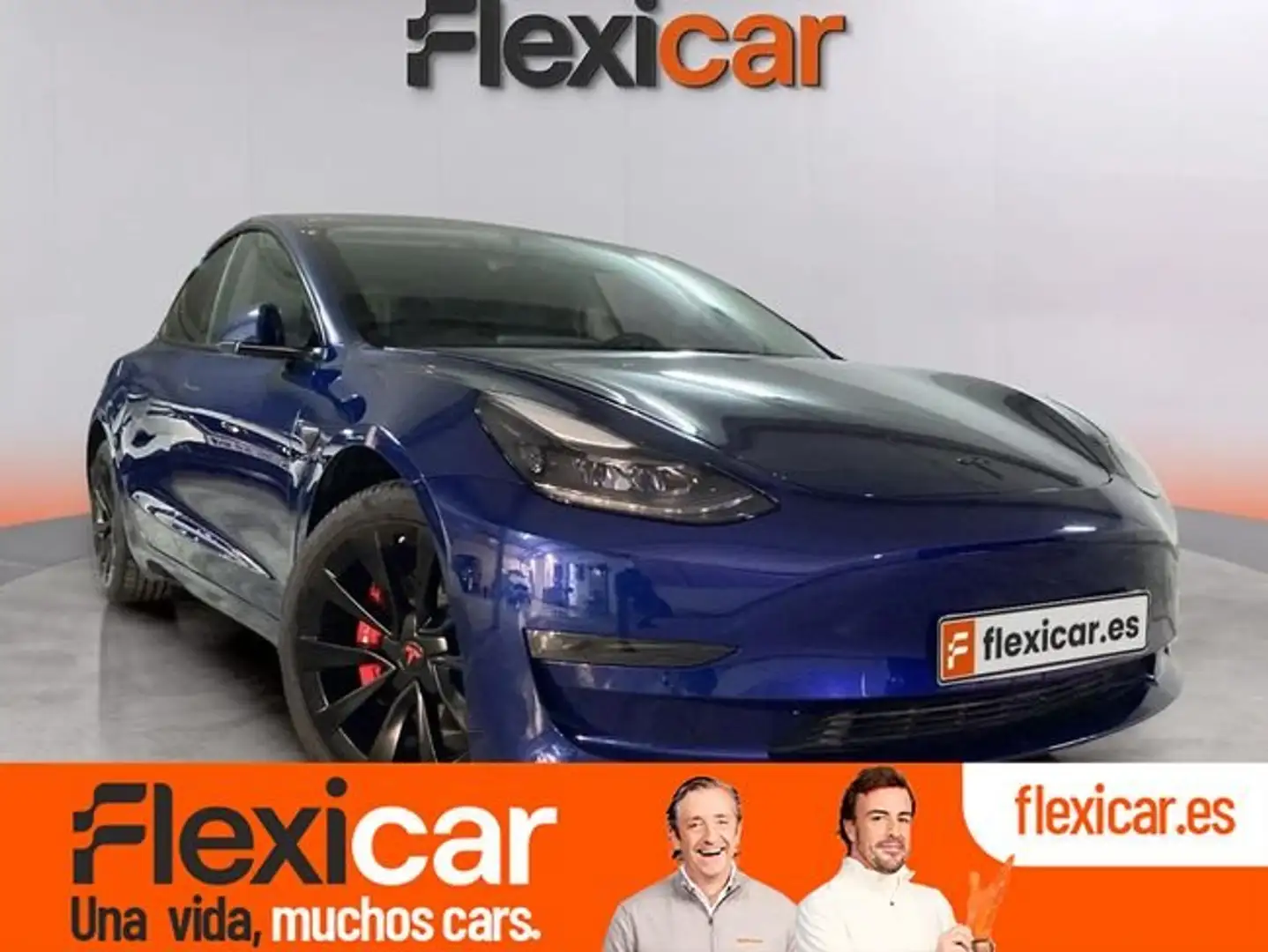 Tesla Model 3 Performance AWD Bleu - 1