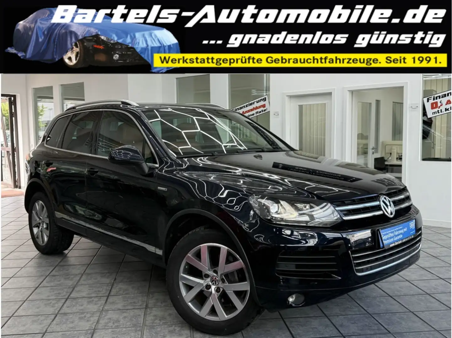 Volkswagen Touareg 3.0 TDI V6 BMT Edition X, Leder, Navi Blau - 1