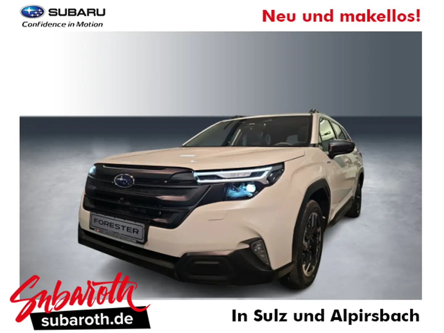Subaru Forester Forester 2.0ie Mild-Hybrid Exclusive ACC LED NAV Fehér - 1