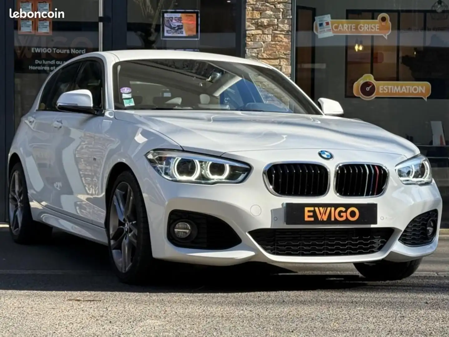 BMW 116 116i 1.5L 110CH M SPORT ULTIMATE Blanc - 2