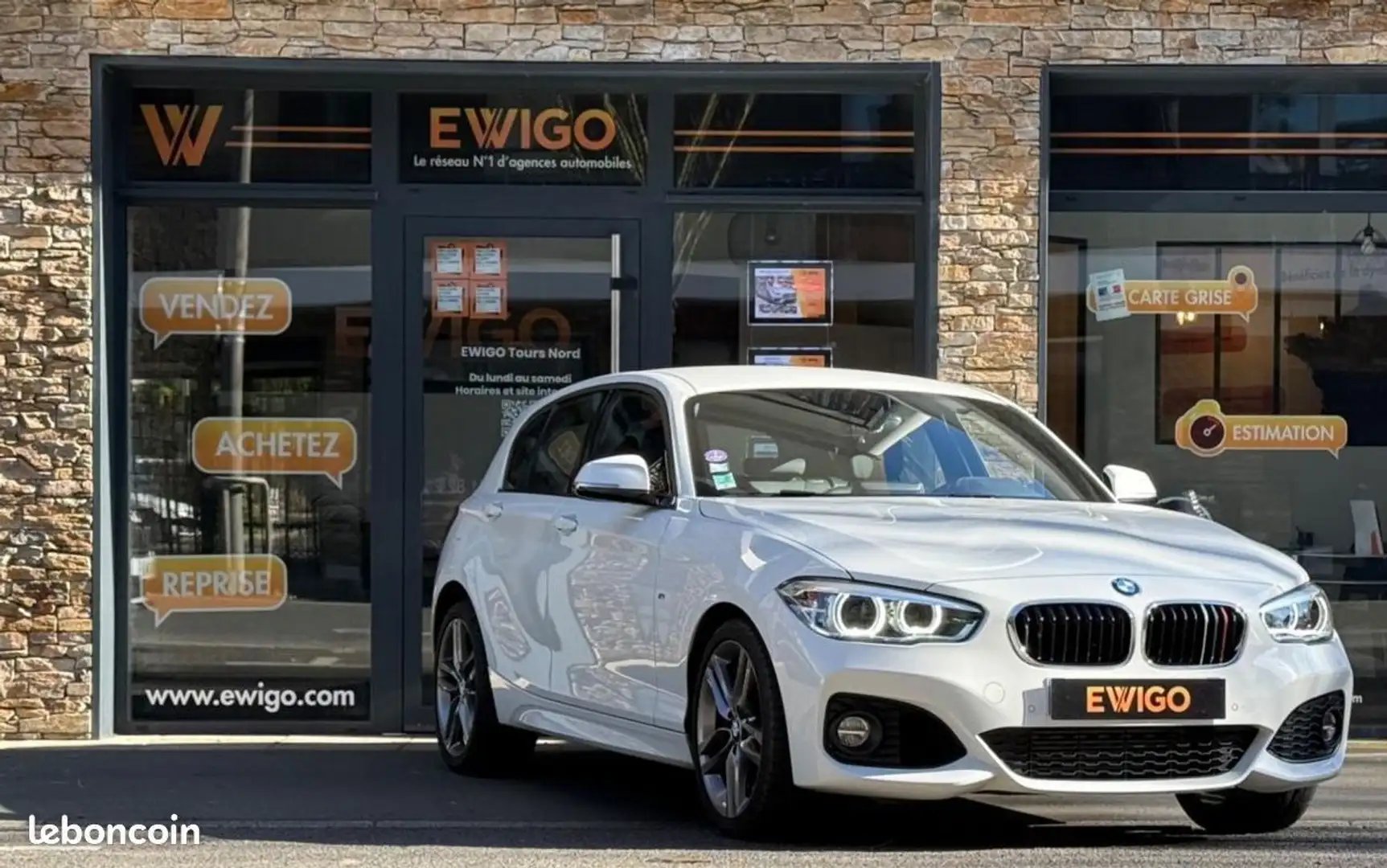 BMW 116 116i 1.5L 110CH M SPORT ULTIMATE Blanc - 1
