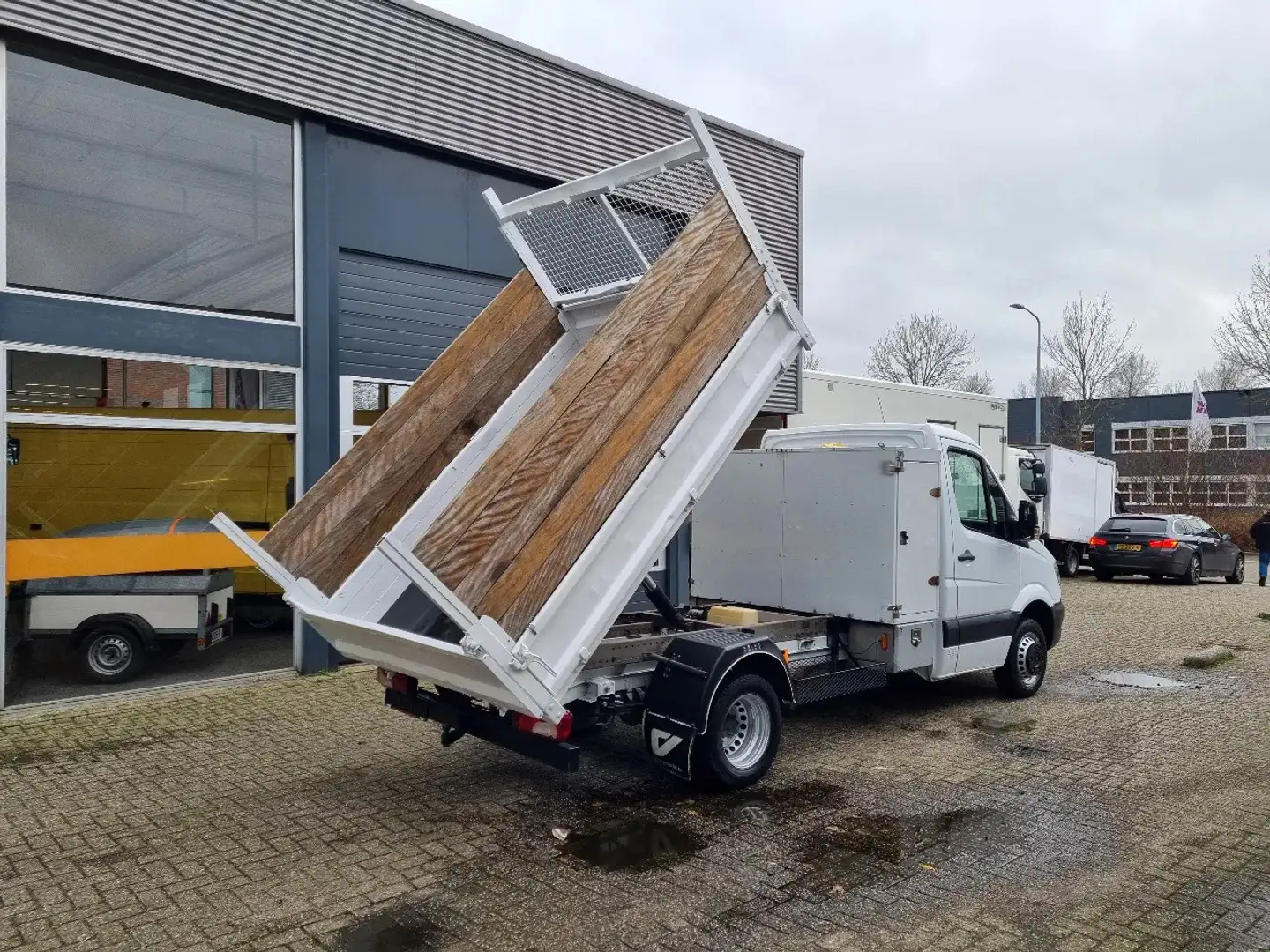 Mercedes-Benz Sprinter 513 CDI Kipper GVW 3500 KG Euro 5B Steel body Wit - 2