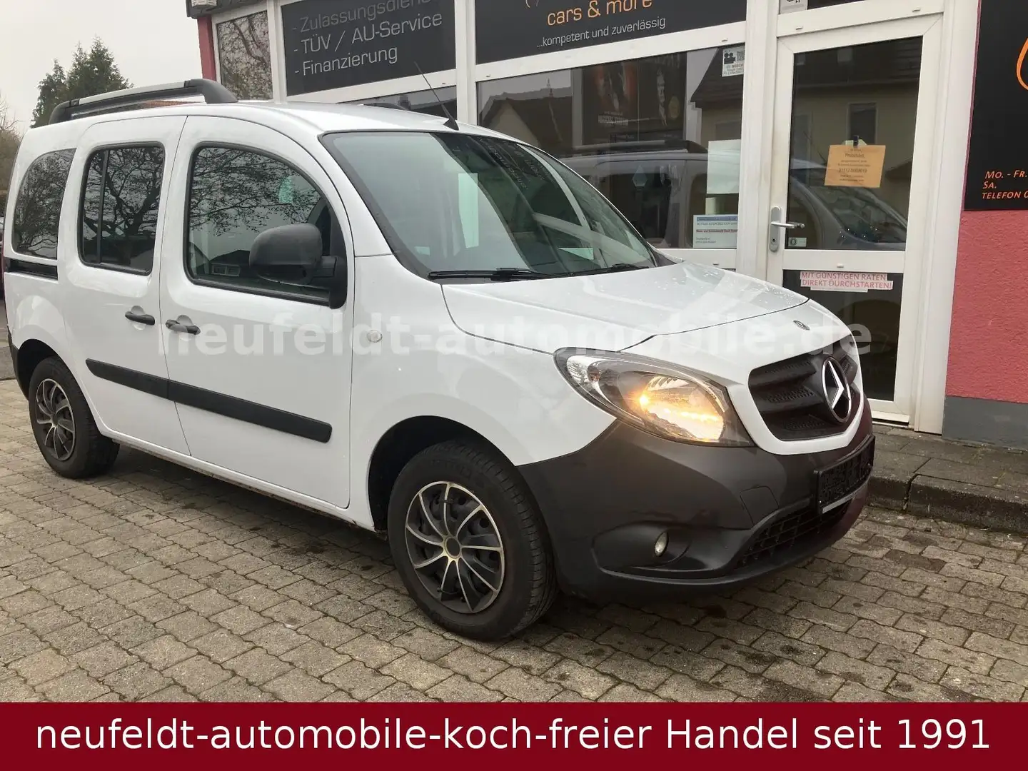 Mercedes-Benz Citan 109 CDI lang Tourer Klima PDC NAVI Blanc - 2