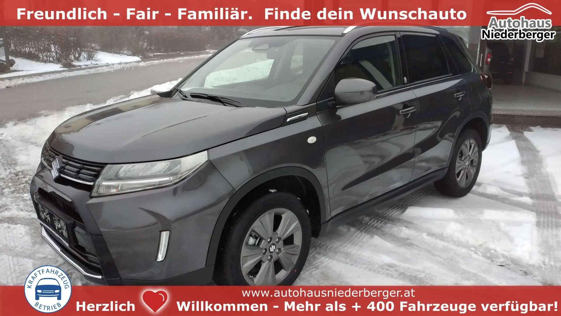 Suzuki Vitara 1.4 Hybrid shine Allrad Automatik 110 PS 81 kW ... Grau - 1