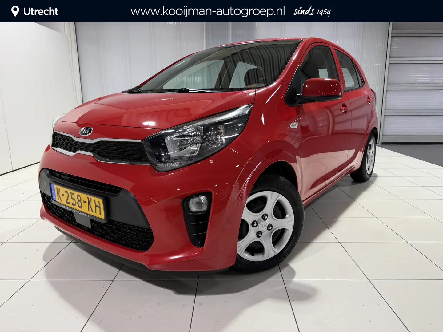 Kia Picanto 1.0 DPi ComfortLine Bluetooth, cruise control, Air Rood - 1