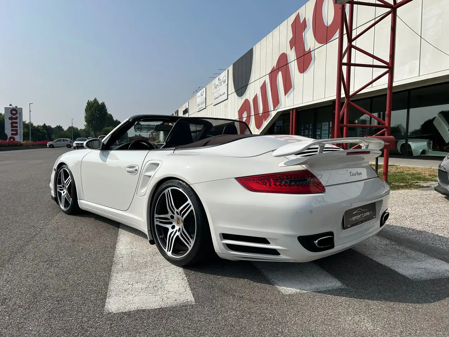 Porsche 997 Cabrio 3.6 Turbo Cabrio Bianco - 2