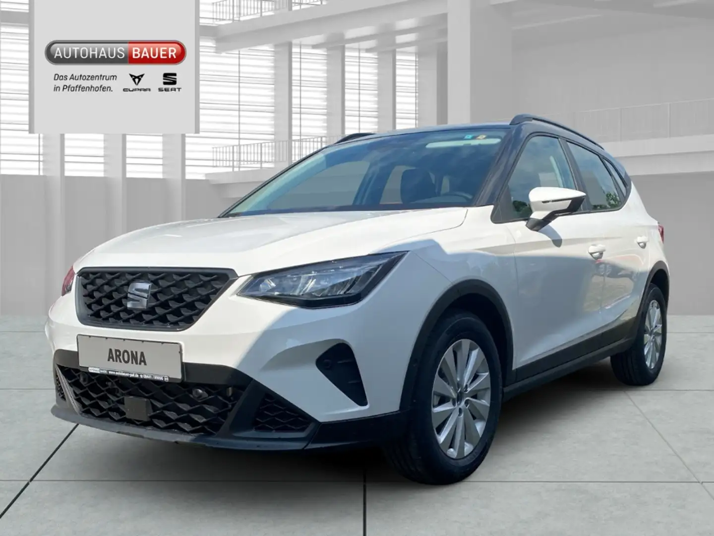SEAT Arona Style 1.0 TSI Full Link PDC vo.+ hi. Sitzh. Spurha Weiß - 1