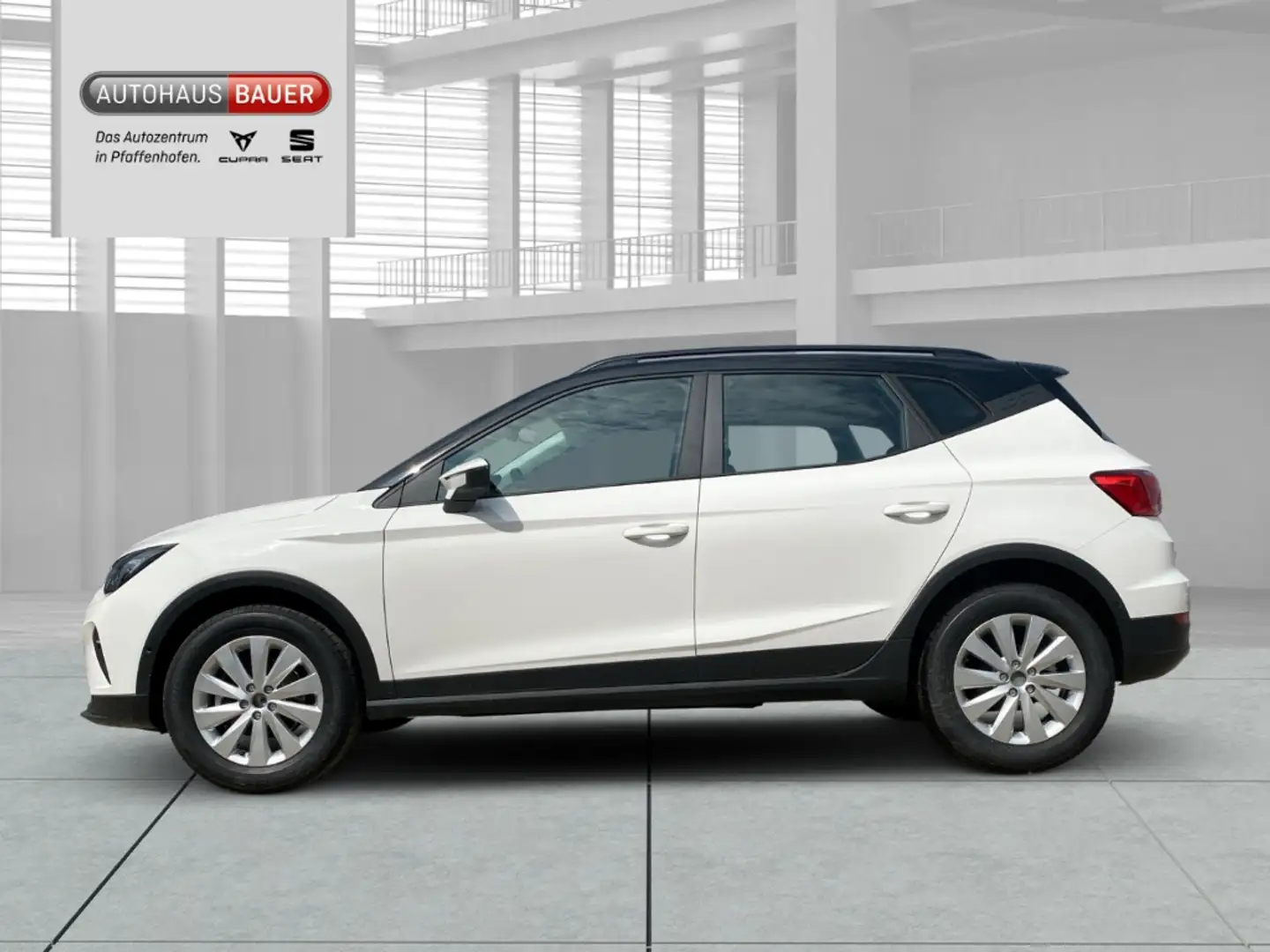 SEAT Arona Style 1.0 TSI Full Link PDC vo.+ hi. Sitzh. Spurha Weiß - 2