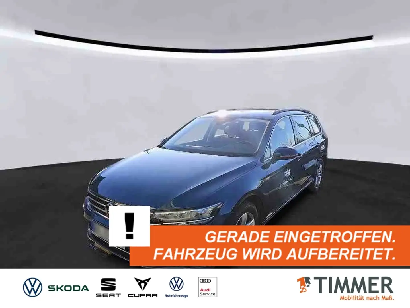 Volkswagen Passat Variant 2.0 TDI DSG BUSINESS +AHK +LED +RKAM +ACC +APP-CO Blau - 1