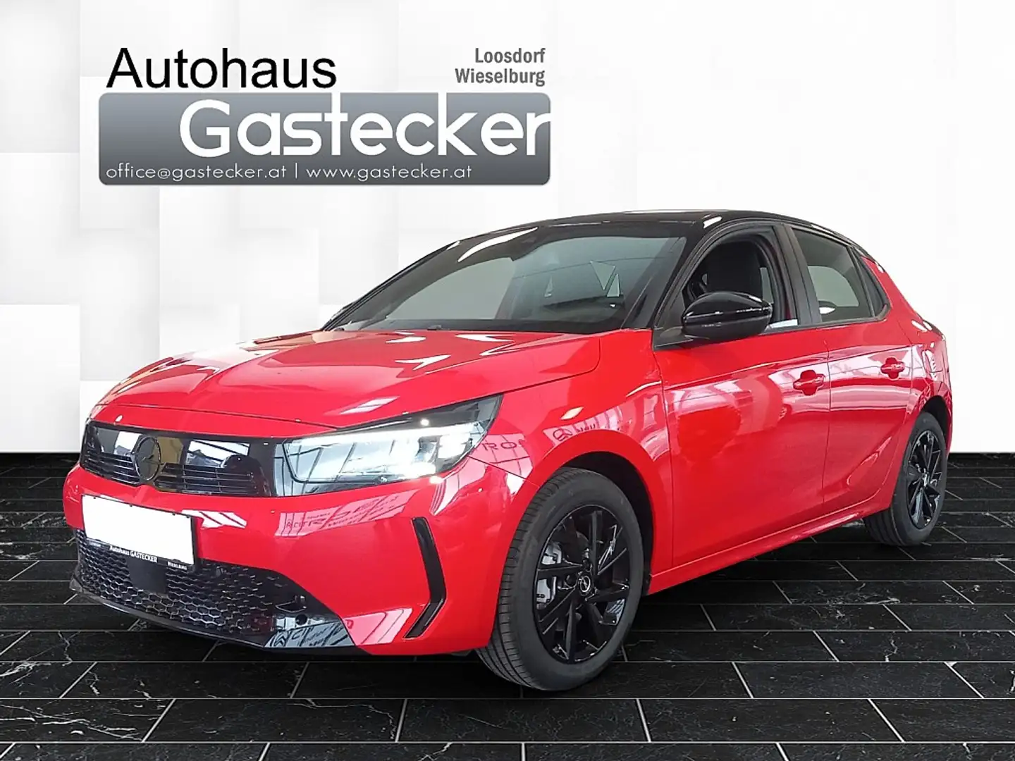 Opel Corsa 1,2 Direct Injection Turbo Euro 6.4  YES (in we... Rouge - 1