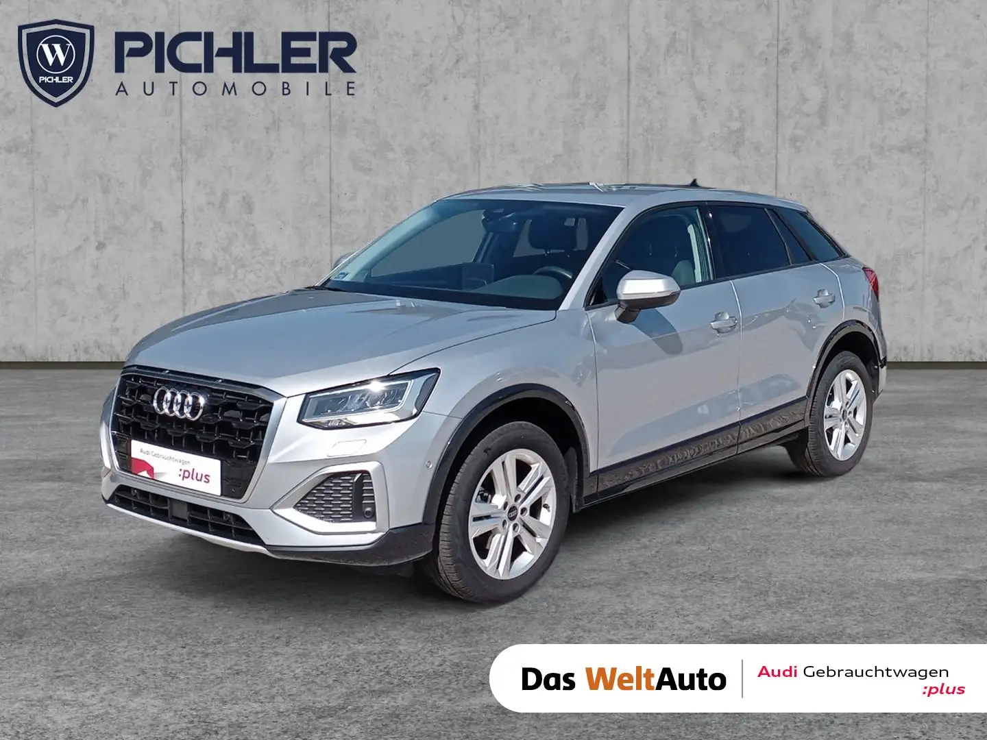 Audi Q2 35 TFSI advanced Silber - 1