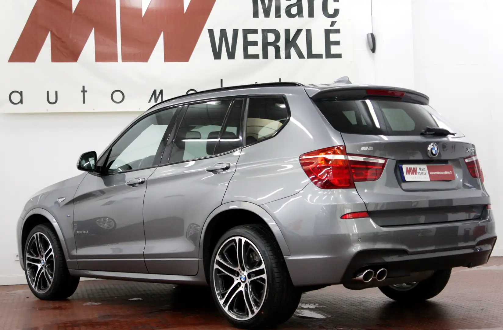 BMW X3 X3 xDrive35d 313ch Sport Design Steptronic A Gris - 2