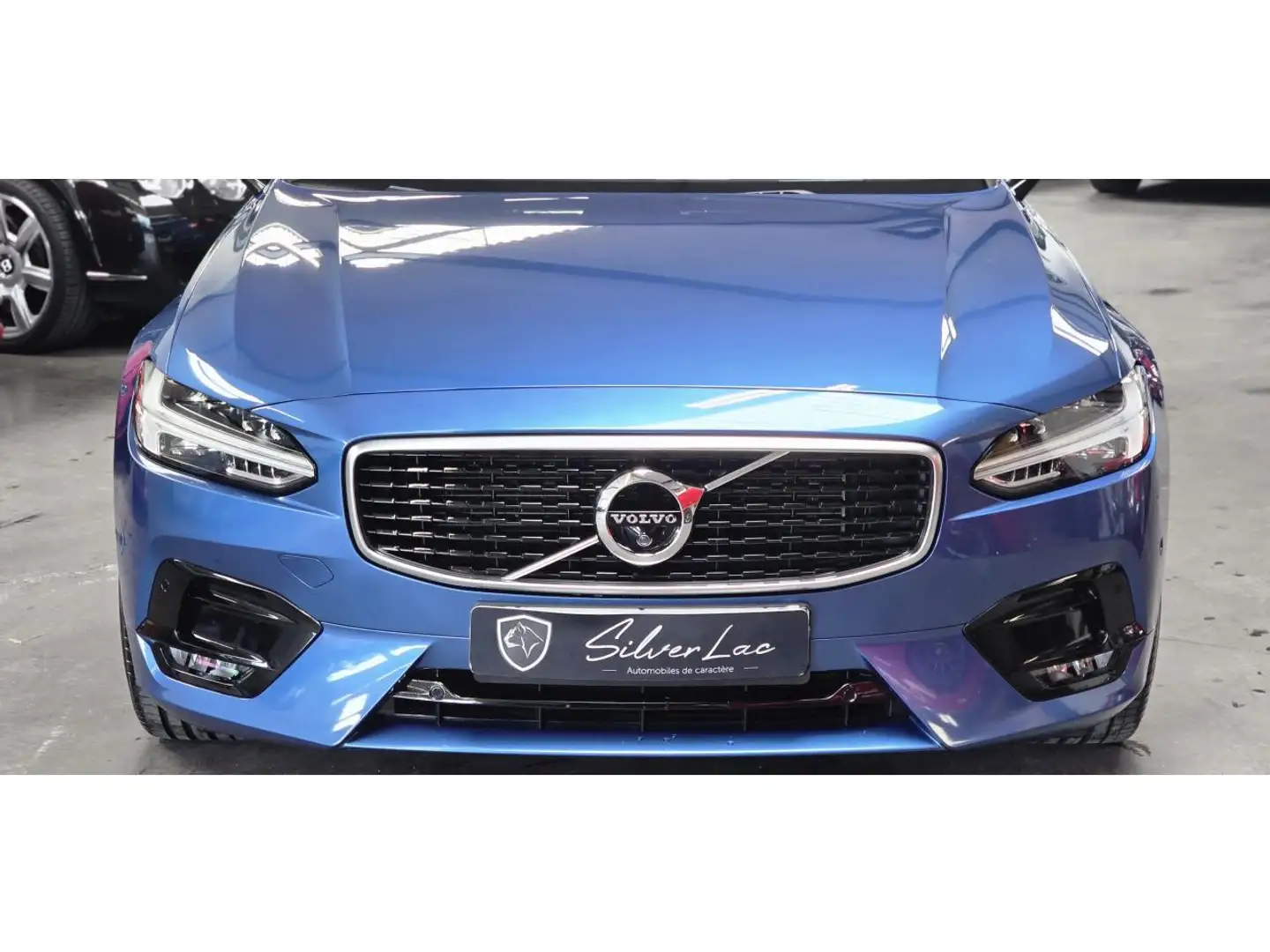 Volvo S90 T5 2.0 TURBO 250 R-Design / TOIT PANO / CAMERA360  Blue - 2