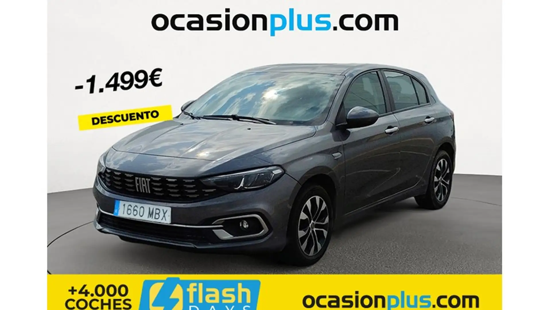 Fiat Tipo 1.5 Hybrid City Life DCT Grijs - 1