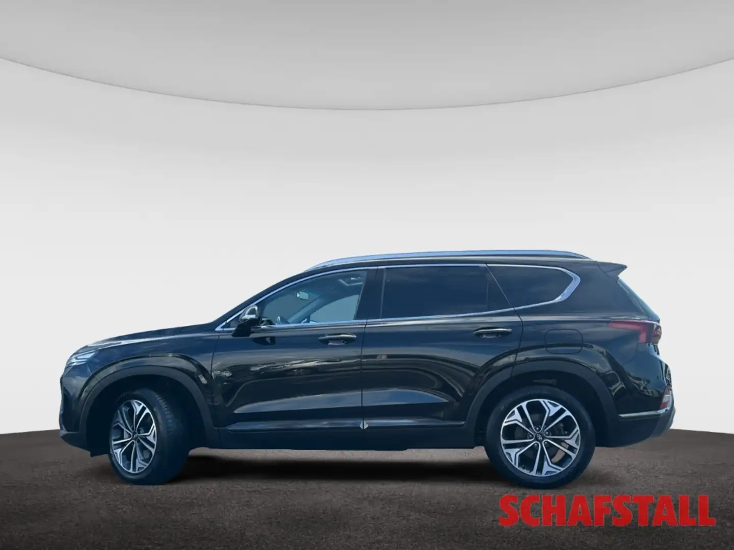 Hyundai SANTA FE Premium 4WD 2.2 CRDi  7 Sitzer Panorama AHK Head U Nero - 2