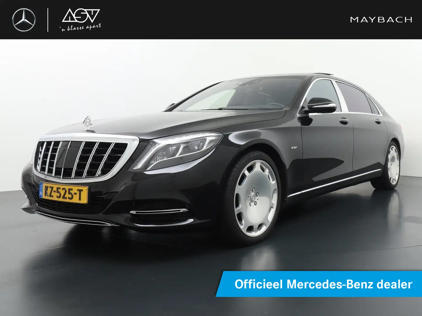 Mercedes-Benz Maybach S-Klasse 600 Keyless-Go, Antidiefstalpakket, First Class ac Negru - 1
