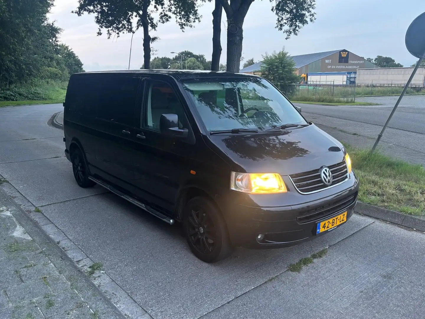 Volkswagen Transporter volkswagen transporter 2.5 tdi automaat airco Noir - 1