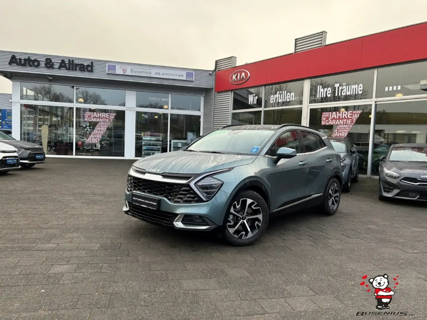 Kia Sportage 1.6 CRDi 2WD Spirit+AHK+Pano+Leder+Navi+LED Grau - 2