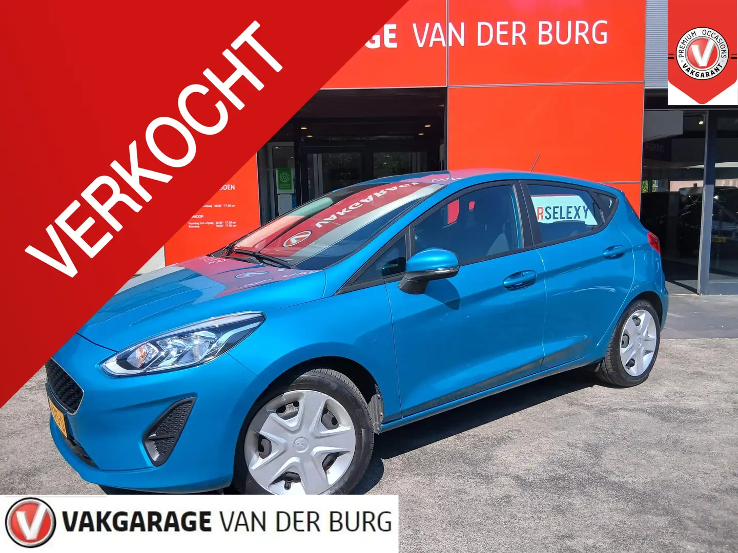 Ford Fiesta 1.1 Trend Navi PDC Trekhaak Blu/Azzurro - 1