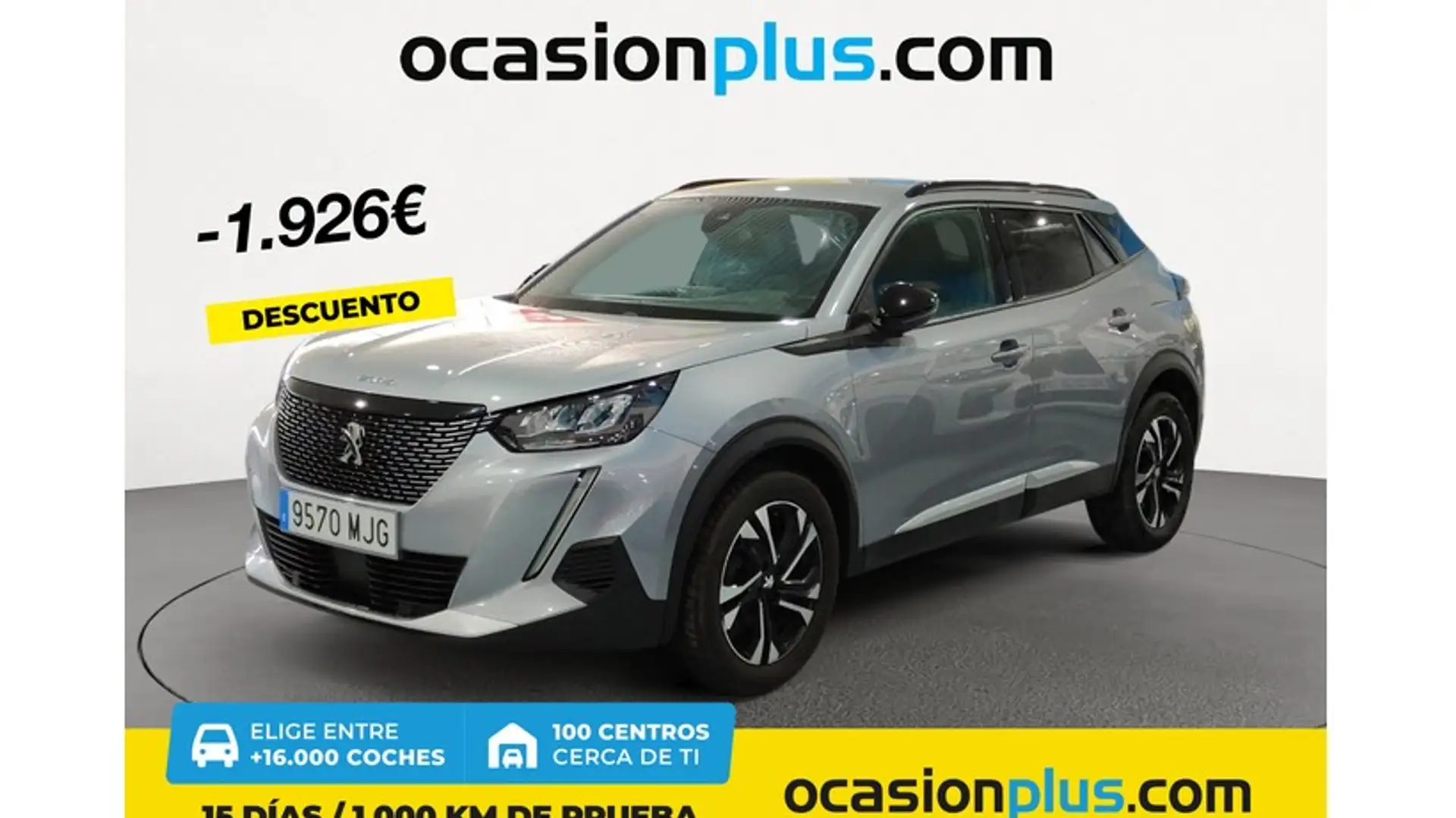 Peugeot 2008 1.2 PureTech S&S Allure 100 Grigio - 1