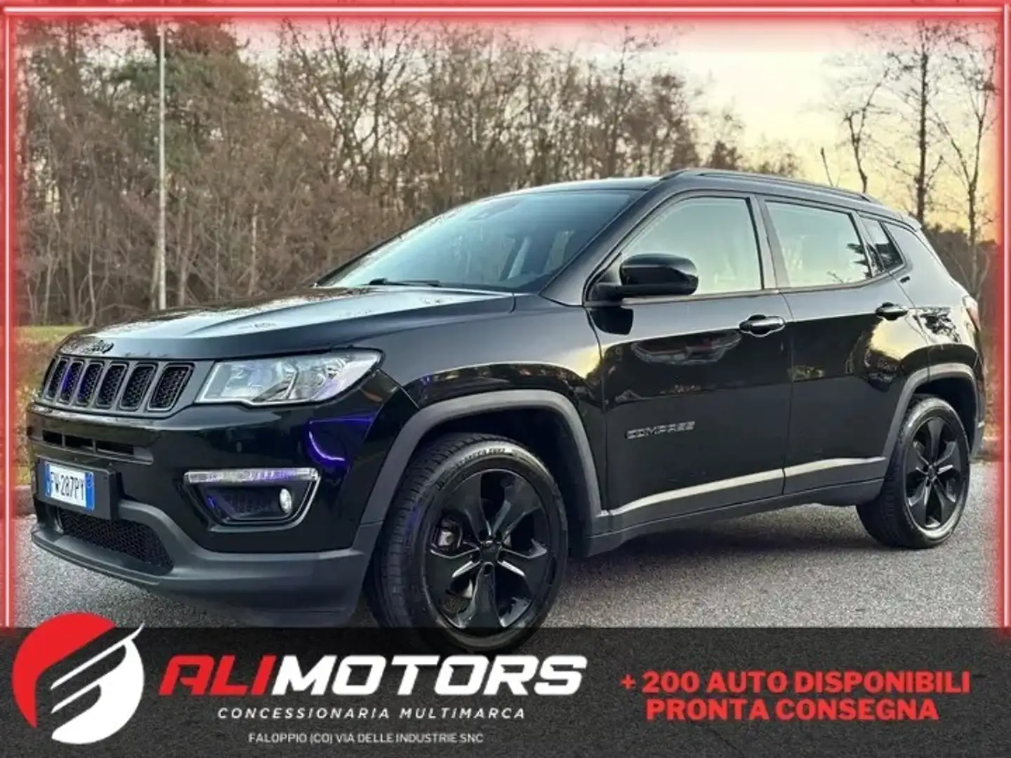 Jeep Compass Compass 1.6 Multijet II 2WD Night Eagle Nero - 1