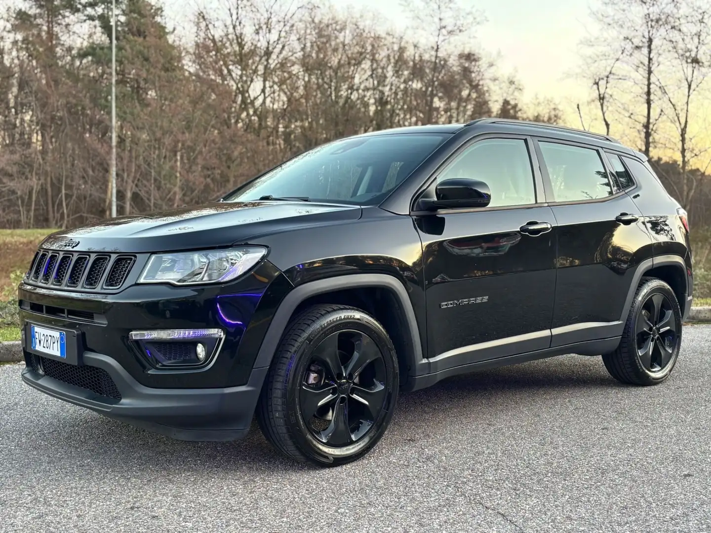 Jeep Compass Compass 1.6 Multijet II 2WD Night Eagle Nero - 2