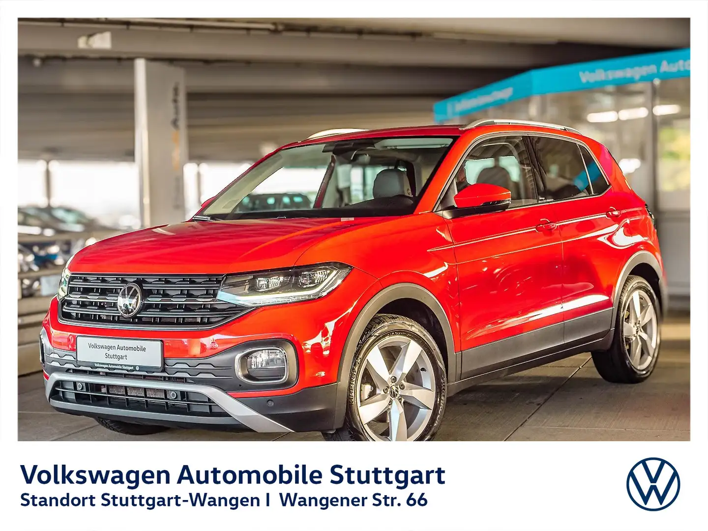 Volkswagen T-Cross Style 1.0 TSI Navi LED Kamera ACC SHZ Rot - 2