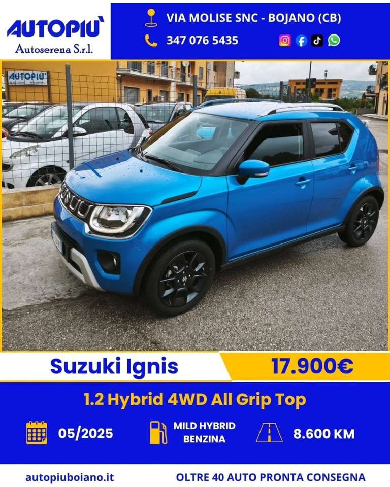 Suzuki Ignis 1.2h Top 4wd allgrip