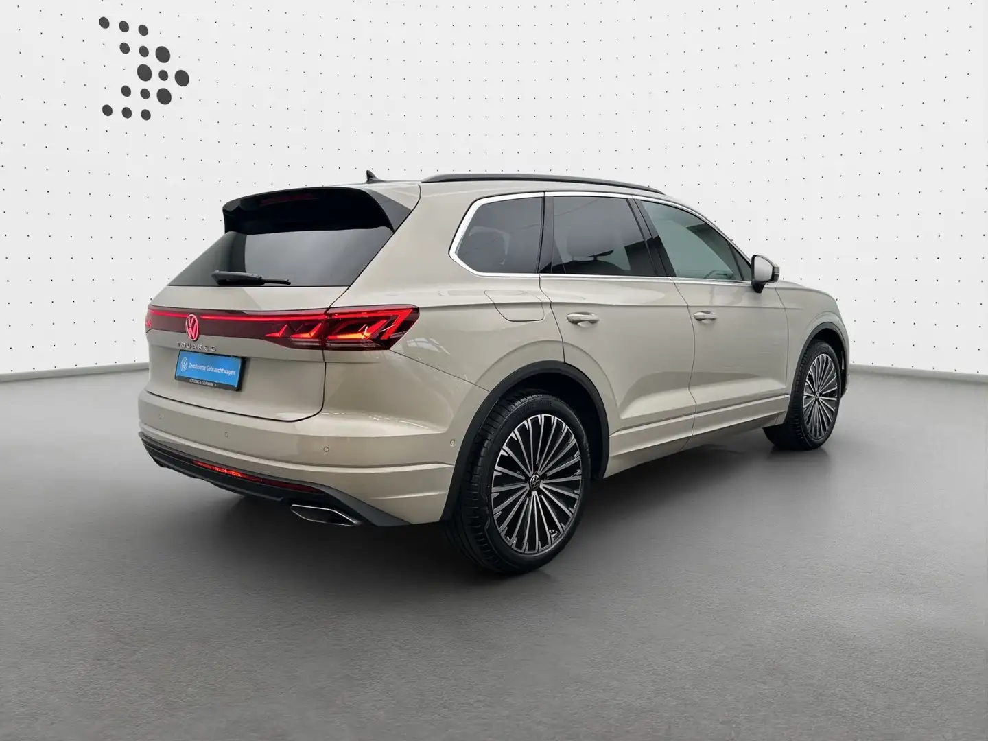 Volkswagen Touareg Elegance 4M 3.0TDI*PANO*LUFT*AHK*21Zoll* Beige - 2