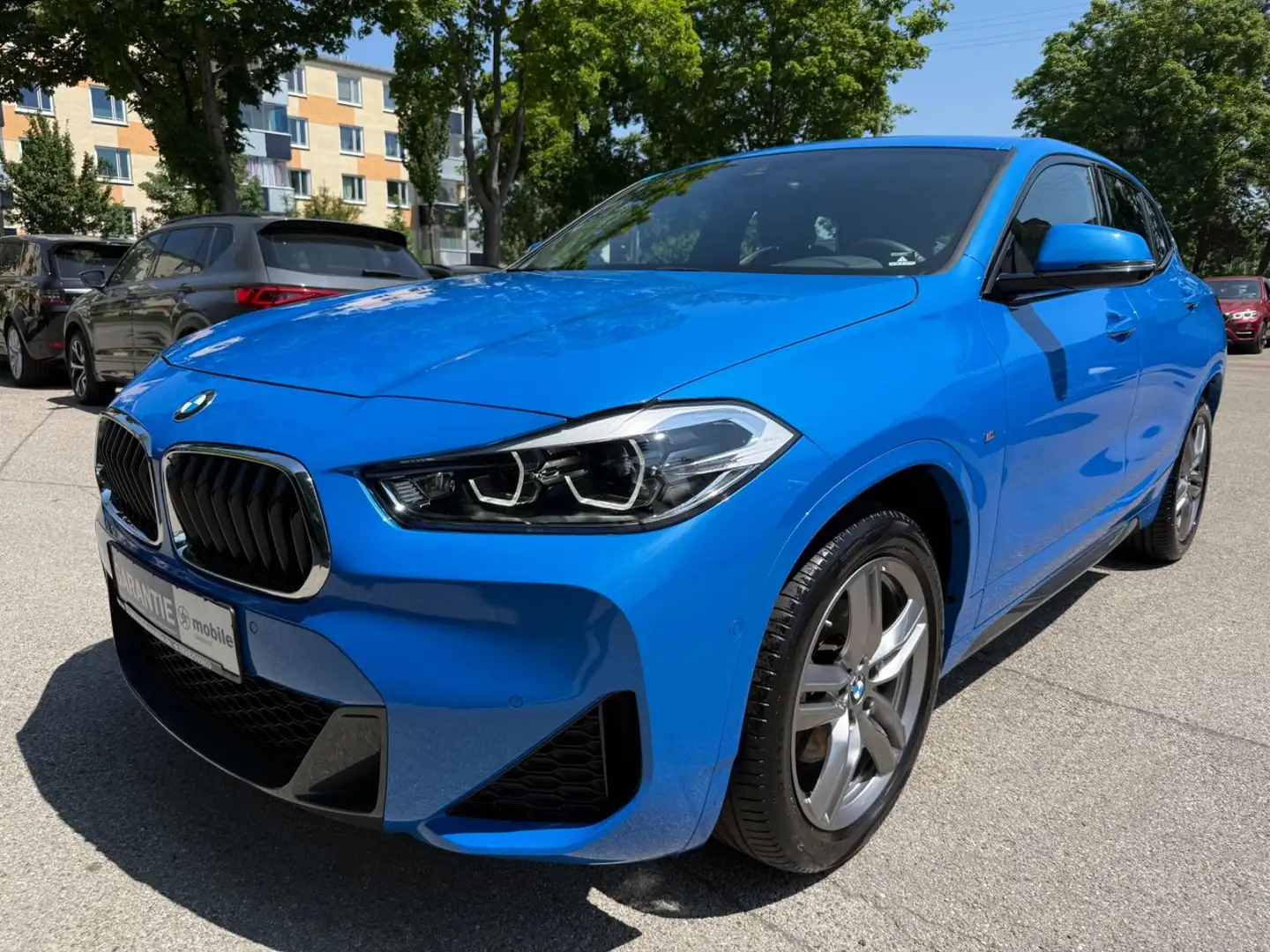 BMW X2 sDrive 18 d M Sport/NAVI/LED/KAMERA/AHK/8xALU plava - 1