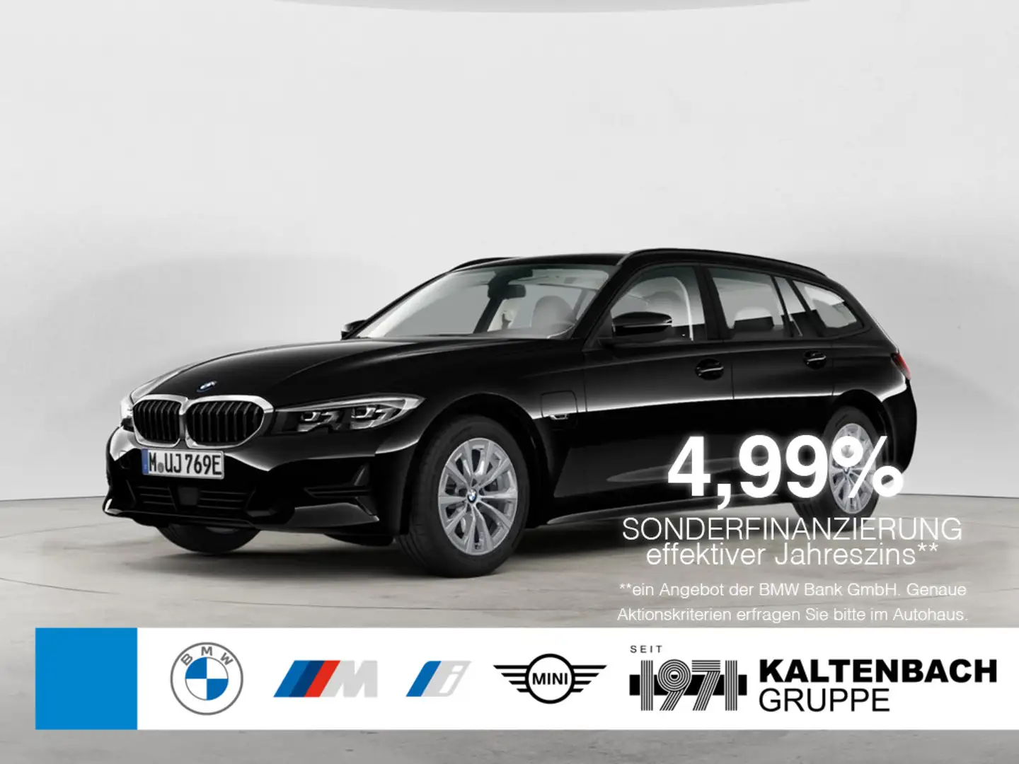 BMW 320 e Touring Advantage LED ACC W-LAN NAVI SHZ Zwart - 1