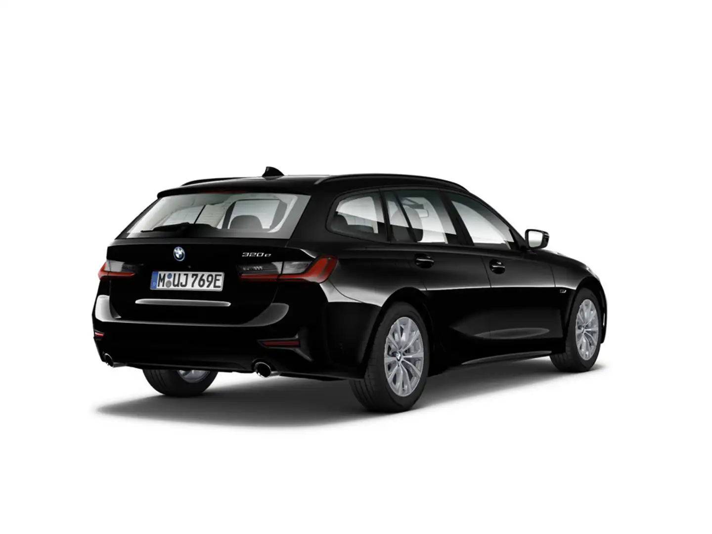 BMW 320 e Touring Advantage LED ACC W-LAN NAVI SHZ Zwart - 2