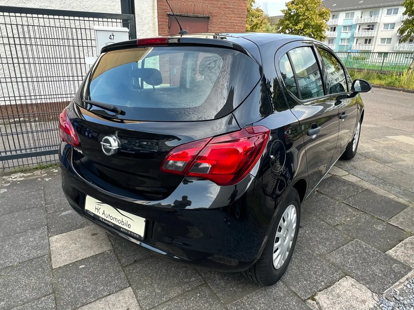 Opel Corsa Selection 86tkm, Klimaanlage, elektr. Fenster Zwart - 2