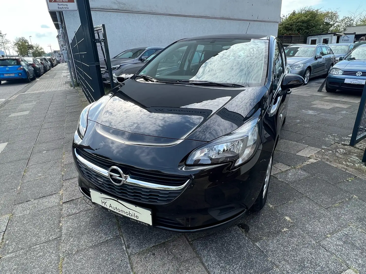 Opel Corsa Selection 86tkm, Klimaanlage, elektr. Fenster Schwarz - 1