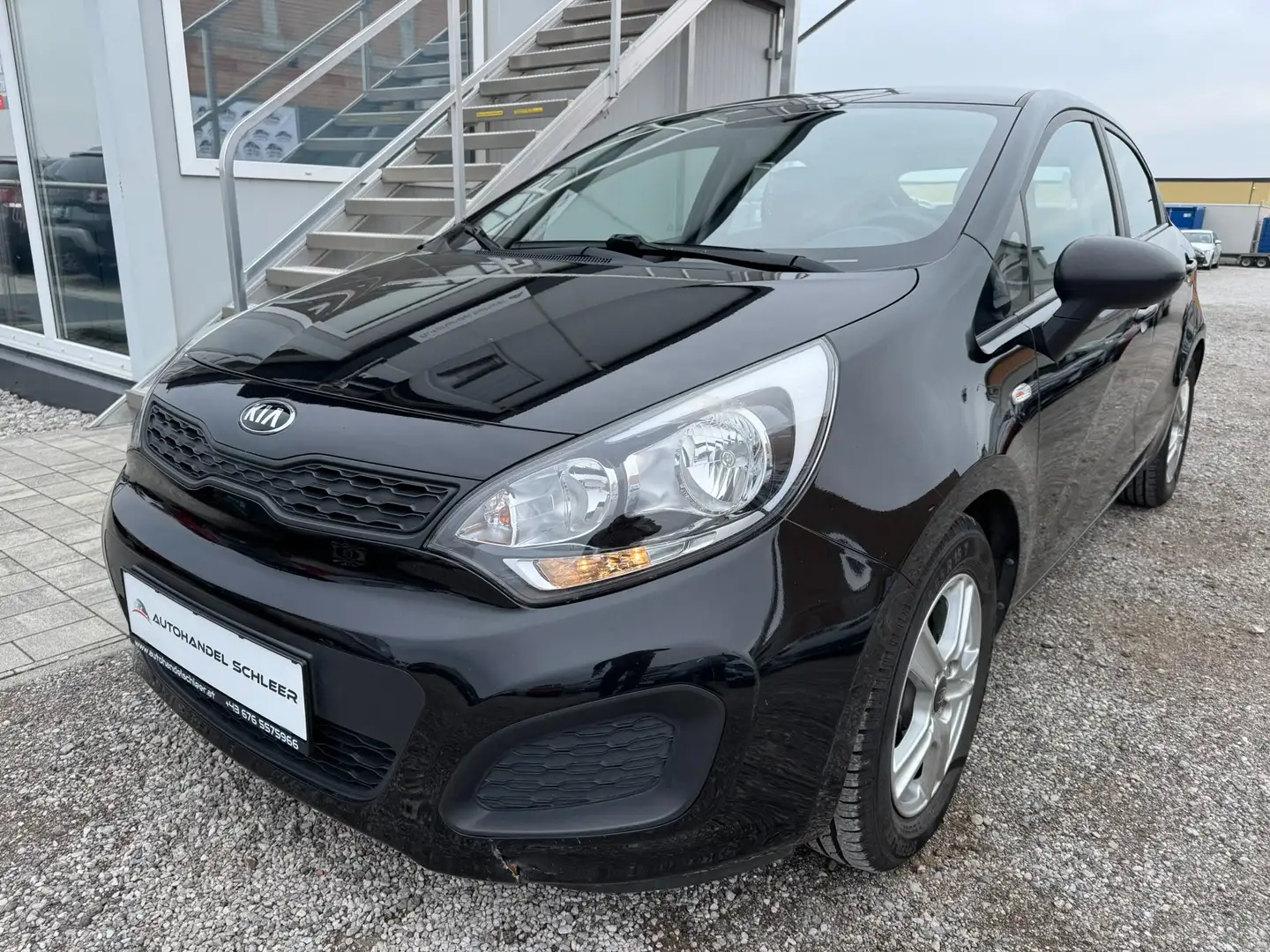Kia Rio 1,2 CVVT Cool_1 Besitzer_Serviceheft Schwarz - 1