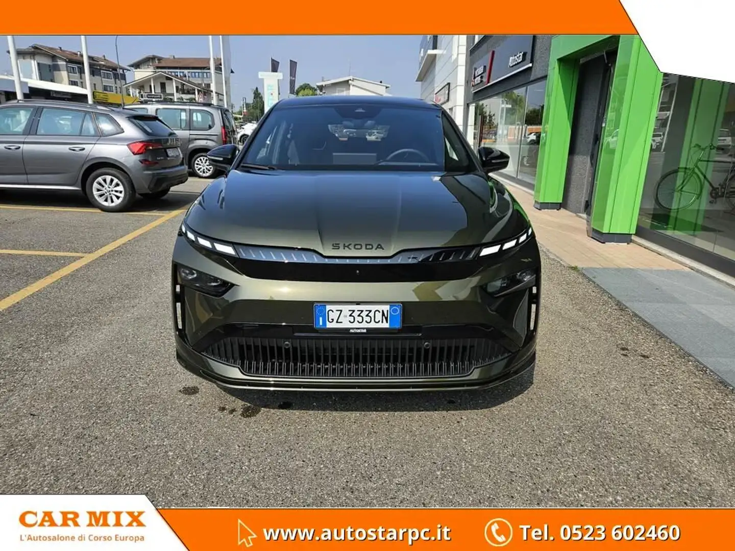 Skoda Enyaq Coupe 85 Sportline Green - 2