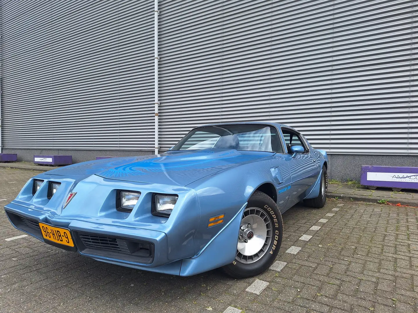Pontiac Trans Am 4.9 Turbo V8 Azul - 1