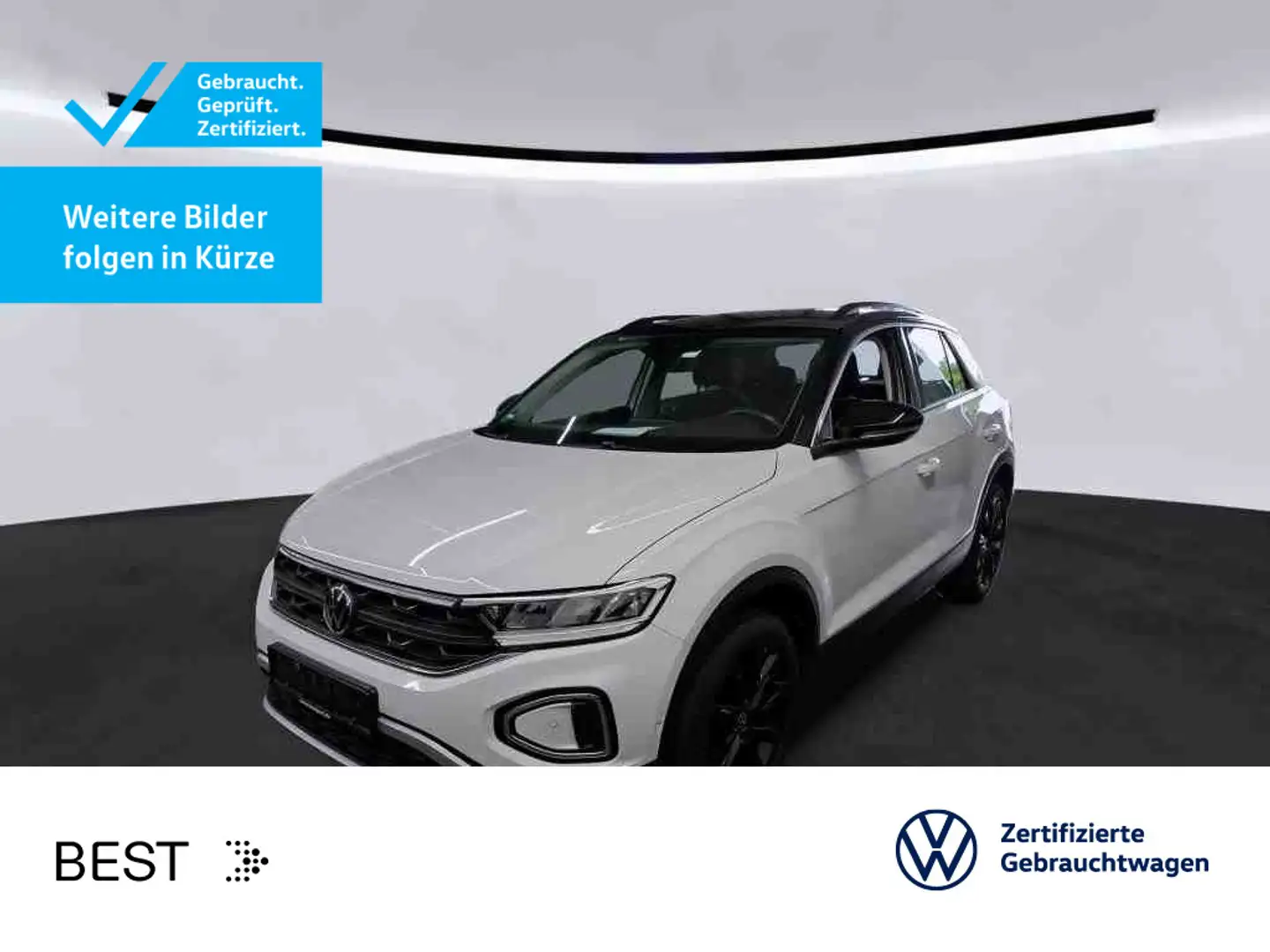 Volkswagen T-Roc T-ROC 1.5 TSI DSG LIFE*LED*AHK*KAMERA*PDC*SHZ*NA Weiß - 1