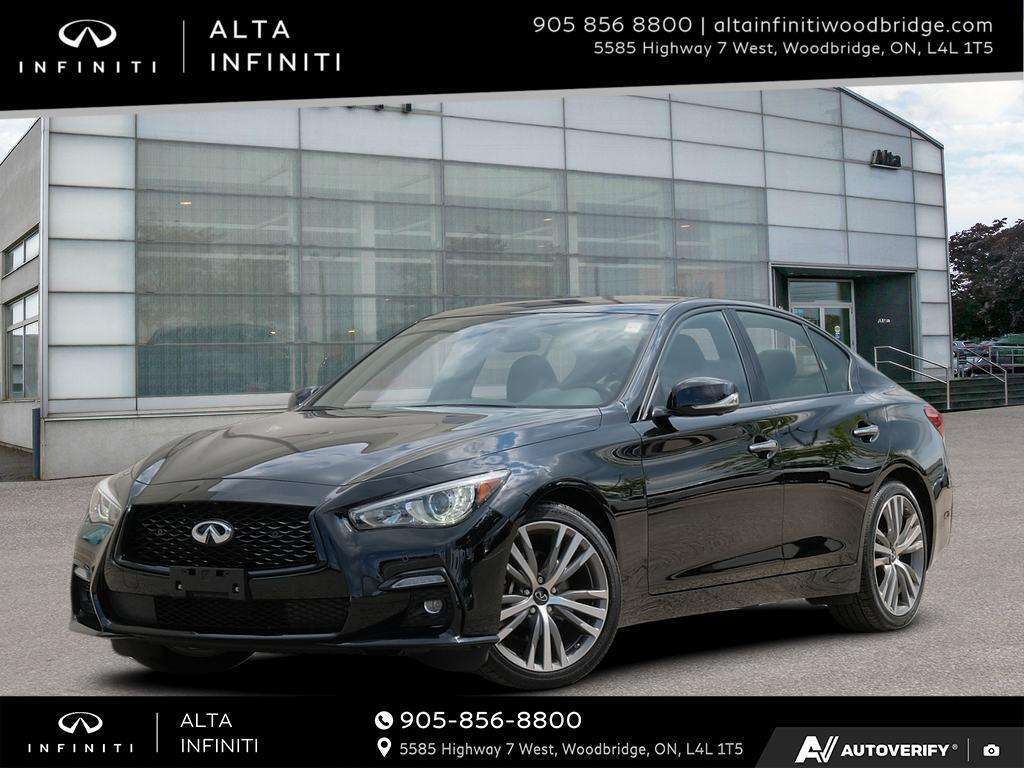 2024 Infiniti Q50 Low kms! | 1 Owner! | Clean Carfax!